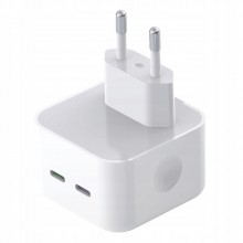 Мережевий зарядний пристрій VHG для Apple 35W Dual USB-C Port Power Adapter зі швидкою зарядкою