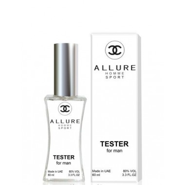 Тестер Туалетная вода для мужчин Chanel Allure Homme Sport 60 мл