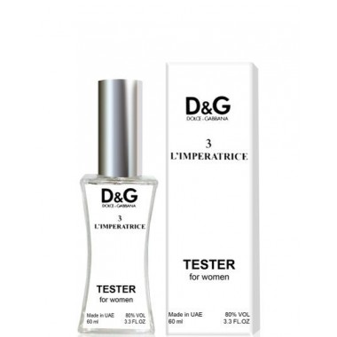 Тестер Туалетная вода для женщин Dolce&Gabbana 3 L`Imperatrice 60 мл
