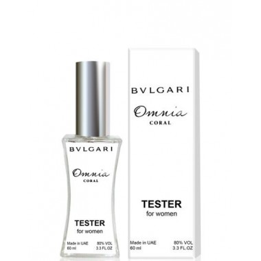 Тестер Туалетная вода для женщин Bvlgari Omnia Coral 60 мл