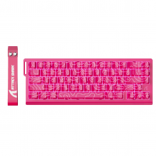 Магнітна ігрова клавіатура ATTACK SHARK X68 HE Rapid Trigger, 8000 Гц, Pink
