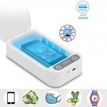 Многофункциональный УФ стерилизатор VHG ST801 с беспроводной зарядкой UV Sterilizer Black Многофункциональный УФ стерилизатор VHG ST801 с беспроводной зарядкой UV Sterilizer Black