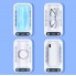 Многофункциональный УФ стерилизатор VHG ST801 с беспроводной зарядкой UV Sterilizer Black