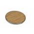 Беспроводная зарядка WoodbooD Wireless Charge Smart Silver
