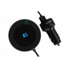 Беспроводное магнитное зарядное устройство Power X5 Black Беспроводное магнитное зарядное устройство Power X5 Black