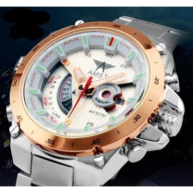 Часы мужские наручные AMST 3008 Rose Gold