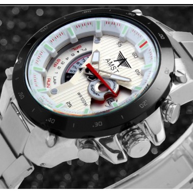 Часы мужские наручные AMST 3008 Platinum white