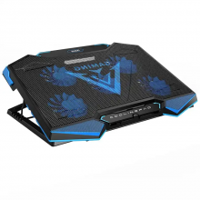 Підставка для ноутбука з охолодженням VHG C7 з підсвічуванням Laptop Cooling Pad, Blue
