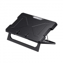 Підставка для ноутбука з охолодженням VHG C12 з підсвічуванням Laptop Cooling Pad, Black