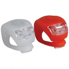 Фонарь велосипедный Lifetime LED DC-010  набор 2 шт (передний и задний)