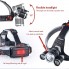 Фонарь налобный VHG RJ-3000 CREE T6 на 3 LED лампы Black/Gray