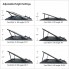 Подставка для ноутбука VHG A27 складная Folding Laptop Stand Black
