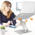 Подставка для ноутбука VHG A35 складная поворотная 360°C Rotatable Laptop Stand Silver