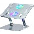 Подставка для ноутбука VHG A53 складная с вентилятором Folding Laptop Stand Silver