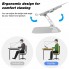 Подставка для ноутбука VHG A53 складная с вентилятором Folding Laptop Stand Silver
