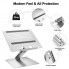 Подставка для ноутбука VHG А68 складная Folding Laptop Stand Silver