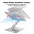 Подставка для ноутбука VHG А68 складная Folding Laptop Stand Silver