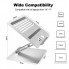 Подставка для ноутбука VHG А68 складная Folding Laptop Stand Silver