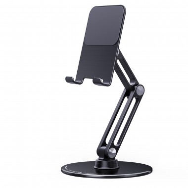 Подставка для телефона, планшета VHG L08 поворотная 360°C Phone Tablet Stand Black