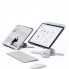 Подставка для ноутбука VHG L43 складная поворотная 360°C Rotatable Laptop Stand Silver