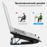 Подставка для ноутбука с охлаждением VHG LS001 with controller Laptop Cooling Pad Black
