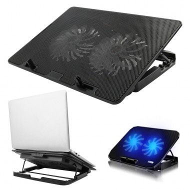 Подставка для ноутбука с охлаждением VHG LS001 with controller Laptop Cooling Pad Black