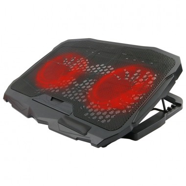 Подставка для ноутбука с охлаждением VHG S18A 2 вентилятора Laptop Cooling Pad Red