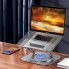 Подставка для ноутбука VHG LS928 складная поворотная 360°C Rotatable Laptop Stand Silver