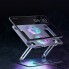 Подставка для ноутбука VHG P43 складная с вентилятором Folding Laptop Stand Silver