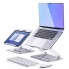 Подставка для ноутбука VHG P43 складная с вентилятором Folding Laptop Stand Silver