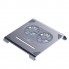 Подставка для ноутбука VHG P71F с 2-мя вентиляторами Laptop Stand Gray
