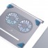 Подставка для ноутбука VHG P71F с 2-мя вентиляторами Laptop Stand Gray