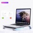 Подставка для ноутбука VHG P71F с 2-мя вентиляторами Laptop Stand Gray