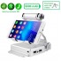 Подставка для телефона, планшета VHG PH01 с УМБ и блютус колонкой Bluetooth Speaker Powerbank Phone Stand Silver