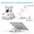 Подставка для телефона, планшета VHG PH01 с УМБ и блютус колонкой Bluetooth Speaker Powerbank Phone Stand Silver
