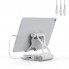 Подставка для телефона, планшета VHG PH01 с УМБ и блютус колонкой Bluetooth Speaker Powerbank Phone Stand Silver