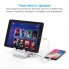 Подставка для телефона, планшета VHG PH01 с УМБ и блютус колонкой Bluetooth Speaker Powerbank Phone Stand Silver