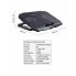 Подставка для ноутбука с охлаждением VHG S18B 4 вентилятора Laptop Cooling Pad Red