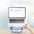 Подставка для ноутбука VHG S63 складная поворотная 360⁰C с вентилятором Rotatable Laptop Stand Silver