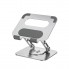 Подставка для ноутбука, планшета VHG TS510 складная поворотная 360°C Rotatable Laptop Stand Silver