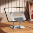 Подставка для ноутбука, планшета VHG TS510 складная поворотная 360°C Rotatable Laptop Stand Silver