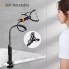 Гибкий держатель для телефона с прищепкой VHG IVY I 85 см Flexible Mobile Holder Black