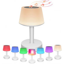 Сенсорный светильник VHG GRL12 с регулируемой яркостью и RGB-подсветкой, Bluetooth, Music Table Lamp, White Сенсорный светильник VHG GRL12 с регулируемой яркостью и RGB-подсветкой, Bluetooth, Music Table Lamp, White