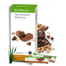 Протеїновий батончик Herbalife 14 шт. Шоколад-арахіс Протеїновий батончик Herbalife 14 шт. Шоколад-арахіс