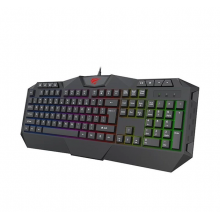 Игровая мембранная клавиатура VHG HAVIT KB510L с RGB  подсветкой, Black