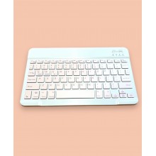 Бездротова клавіатура VHG QS-1010 Wireless Keyboard, White-Pink Бездротова клавіатура VHG QS-1010 Wireless Keyboard, White-Pink