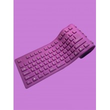Гнучка силіконова клавіатура VHG F12 Flexible Keyboard, Purple