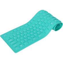 Гнучка силіконова клавіатура VHG F12 Flexible Keyboard, Green Гнучка силіконова клавіатура VHG F12 Flexible Keyboard, Green
