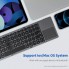 Беспроводная клавиатура с тачпадом складная VHG B033 Foldable Bluetooth Keyboard Black