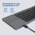 Беспроводная клавиатура с тачпадом складная VHG B033 Foldable Bluetooth Keyboard Black